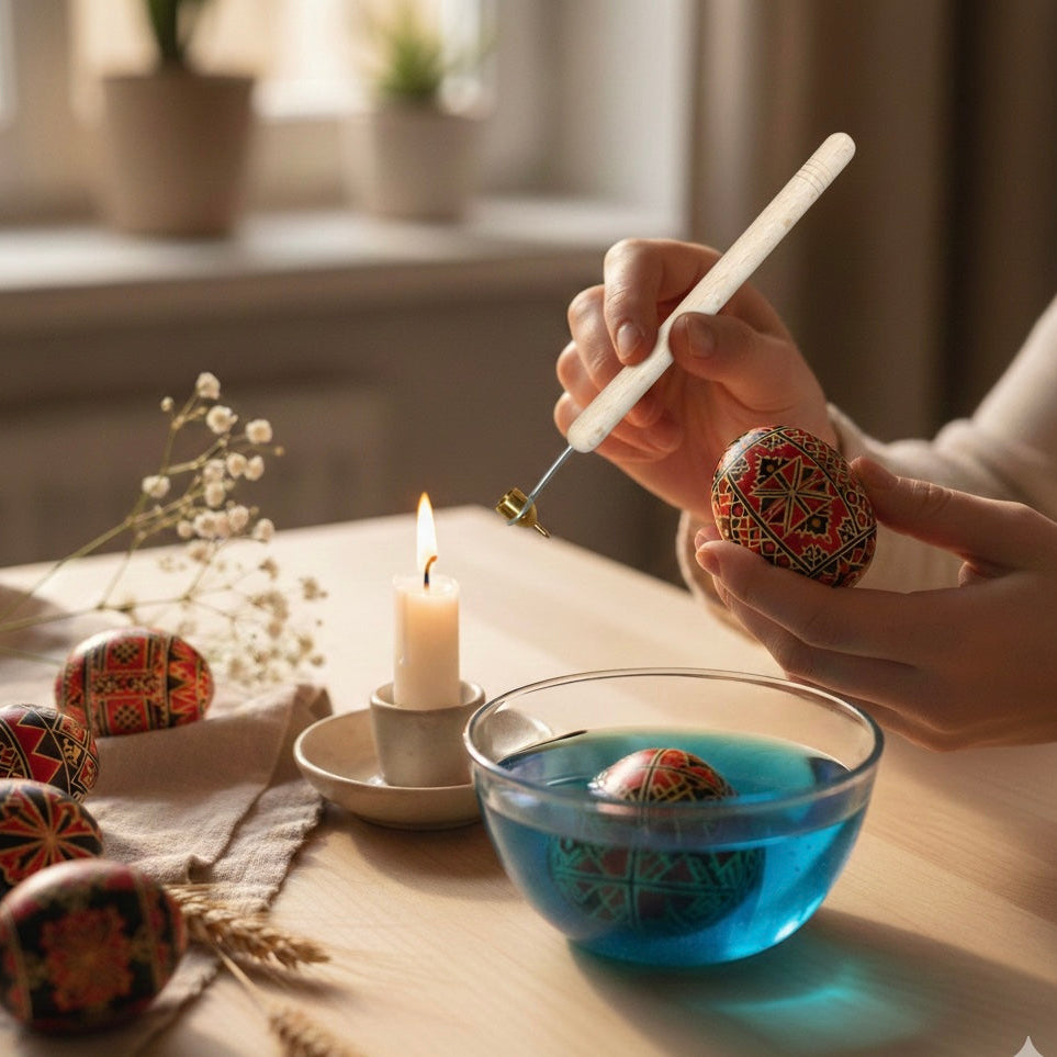 kistka tool set for traditional Easter egg art